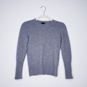 Theory Grey Crewneck Cashmere Sweater Size SM NWOT